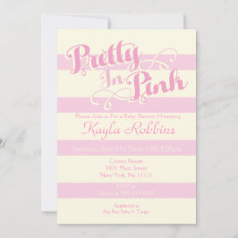 in roze Babyschoenen Kaart