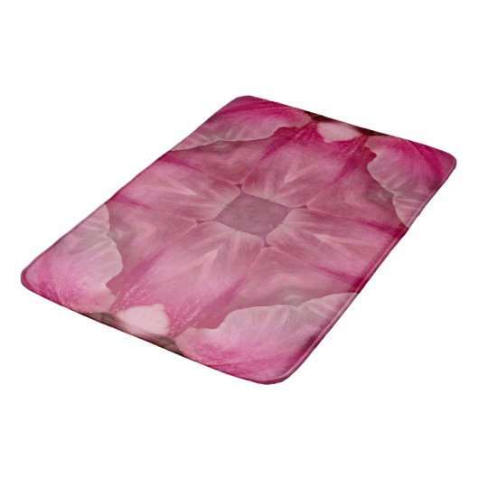 in roze badmat (Gekanteld)