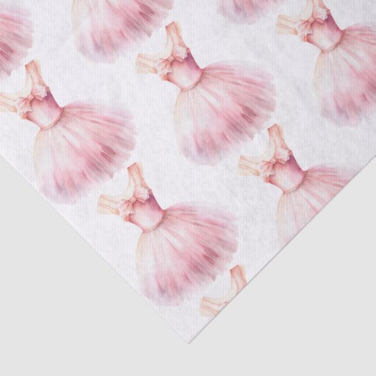  in roze balletjurk tissuepapier (Detail)