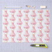  in roze balletjurk tissuepapier (Craft)