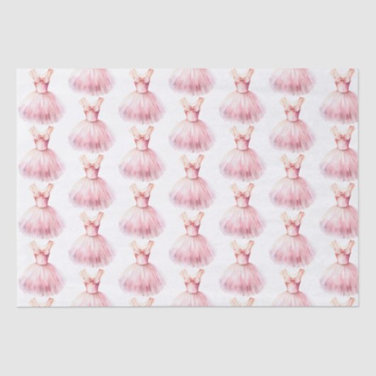  in roze balletjurk tissuepapier (Voorkant)