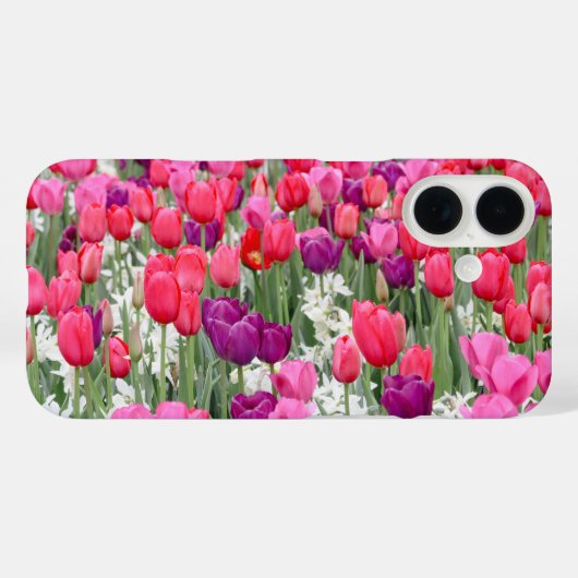 in roze bloemblaadjes Case-Mate iPhone case (Achterkant (horizontaal))