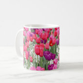  in roze bloemblaadjes koffiemok (Voorkant links)