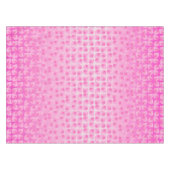  in roze bloemblaadjes tafelkleed (Voorkant (Horizontaal))