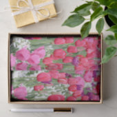 in roze bloemblaadjes tissuepapier (Geschenk)