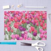 in roze bloemblaadjes tissuepapier (Craft)