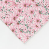  in Roze: Blushing Blooms Deken (Hoek)