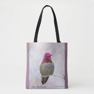 in roze Canvas tas