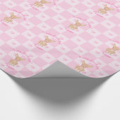 in Roze Chihuahua Cadeaupapier (Hoek)