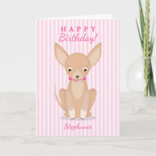 in Roze Chihuahua Kaart