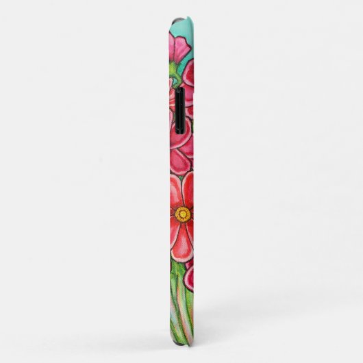 in Roze Cosmos IPhone Case (Achterkant/rechts)