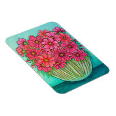 in Roze Cosmos Magnet door Lisa Lorenz Magneet (Rechterzijde)