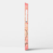  in Roze CUSTOM Naam Case-Mate iPhone Case (Achterkant / Links)