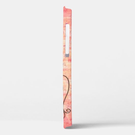  in Roze CUSTOM Naam Case-Mate iPhone Case (Achterkant / Links)