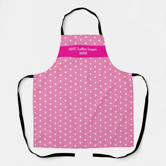 in Roze Dames Golf League Custom Schort (Voorkant)