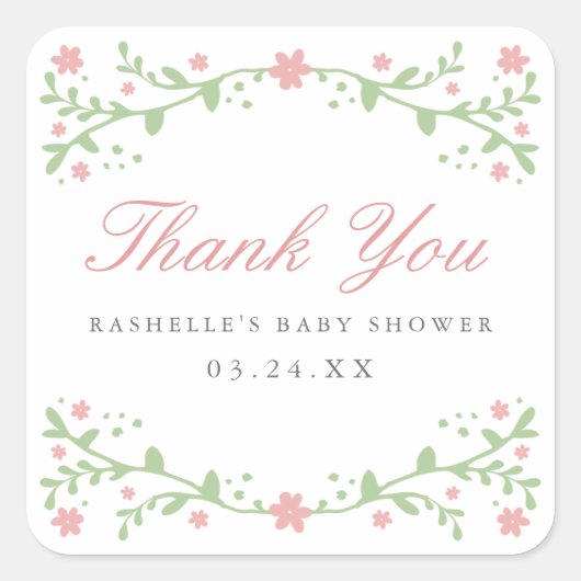  in Roze Dank u Stickers (Voorkant)