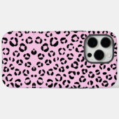 in roze dierenprint Case-Mate iPhone case (Achterkant (horizontaal))
