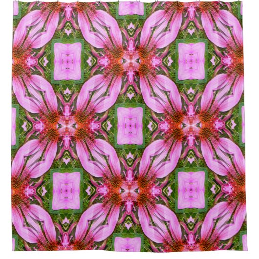 in Roze....... Douchegordijn (Voorkant)