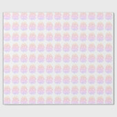 in roze: Easter Egg Wrapping Paper Cadeaupapier (Vlak)