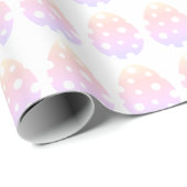 in roze: Easter Egg Wrapping Paper Cadeaupapier (Rol Hoek)