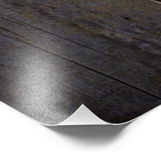 " in roze" foto afdruk (Hoek)