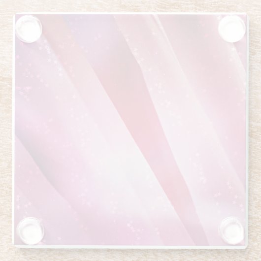  in roze glazen onderzetter (Achterkant)