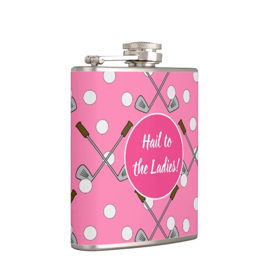  in roze golffles heupfles (Rechts)