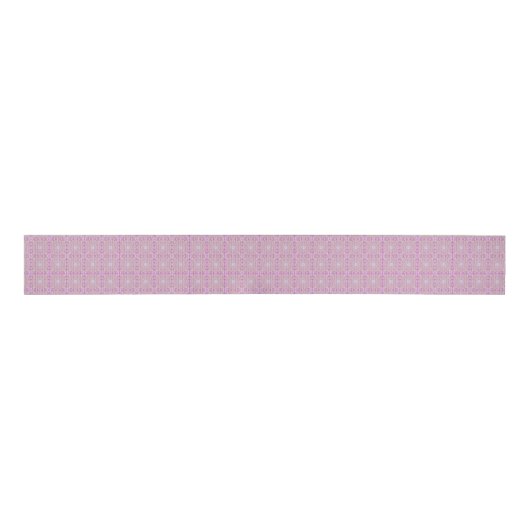 in roze grosgrain lint (Voorkant)