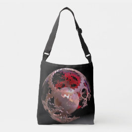 in Roze Honden Crossbody Tas