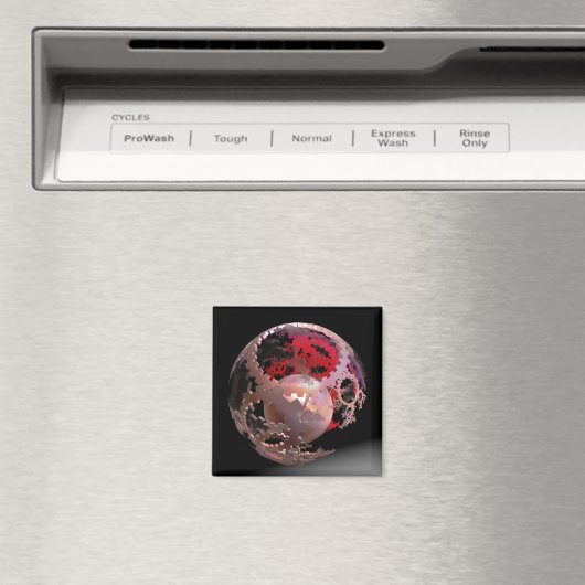  in Roze Honden Magneet (Insitu (Vaatwasser))