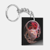 in Roze Honden Sleutelhanger (Voorkant Links)