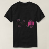  in Roze Logo T-Shirt (Design voorkant)
