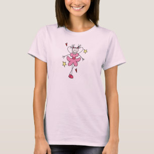  in roze muis Figuur Angel Shirt