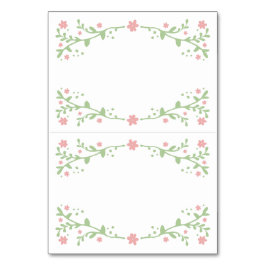  in roze opvouwbare tafel plaats kaarten