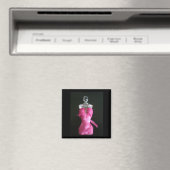 in Roze parfumfles Magneet (Insitu (Vaatwasser))