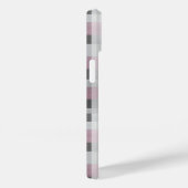  in Roze Plaid Pattern – Trendy Tartan Case-Mate iPhone Case (Achterkant / Rechts)