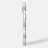  in Roze Plaid Pattern – Trendy Tartan Case-Mate iPhone Case (Achterkant / Links)