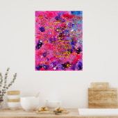 In roze poster (Keuken)