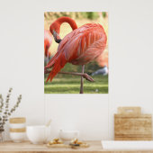  in roze poster (Keuken)