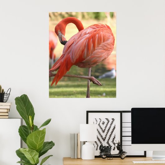  in roze poster (Thuiskantoor)