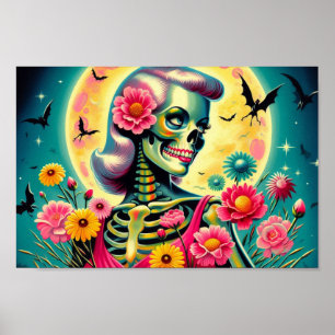  in roze poster print