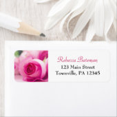  in roze rozen etiket (Insitu)