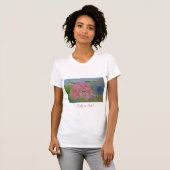 in Roze! Schotse Hooglanden T-shirt (Voorkant volledig)