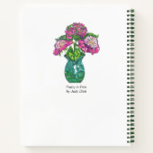  in roze spiraal Notitieboek (Achterkant)