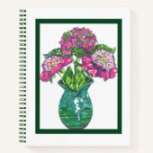  in roze spiraal Notitieboek (Voorkant)