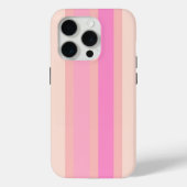  in roze strepen Case-Mate iPhone case (Achterkant)