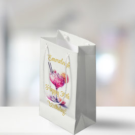  in Roze Thema Cocktail 30e Verjaardag Klein Cadeauzakje