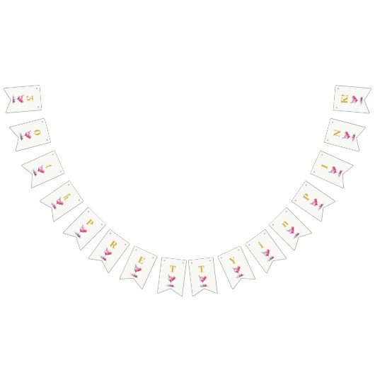 in Roze Thema Cocktail 30e Verjaardag Vlaggetjes (Alle)