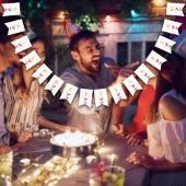 in Roze Thema Cocktail 30e Verjaardag Vlaggetjes