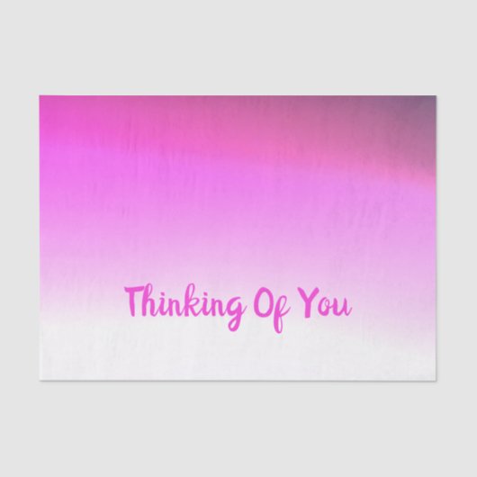 in roze tissuepapier (Voorkant)